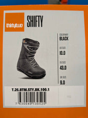 New ThirtyTwo Shifty Lace Snowboard Boots 10.0