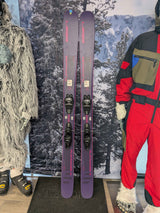 Used Elan Playmaker 111 Skis - 180cm w/ Tyrolia Attack LYT 13 Demo Bindings
