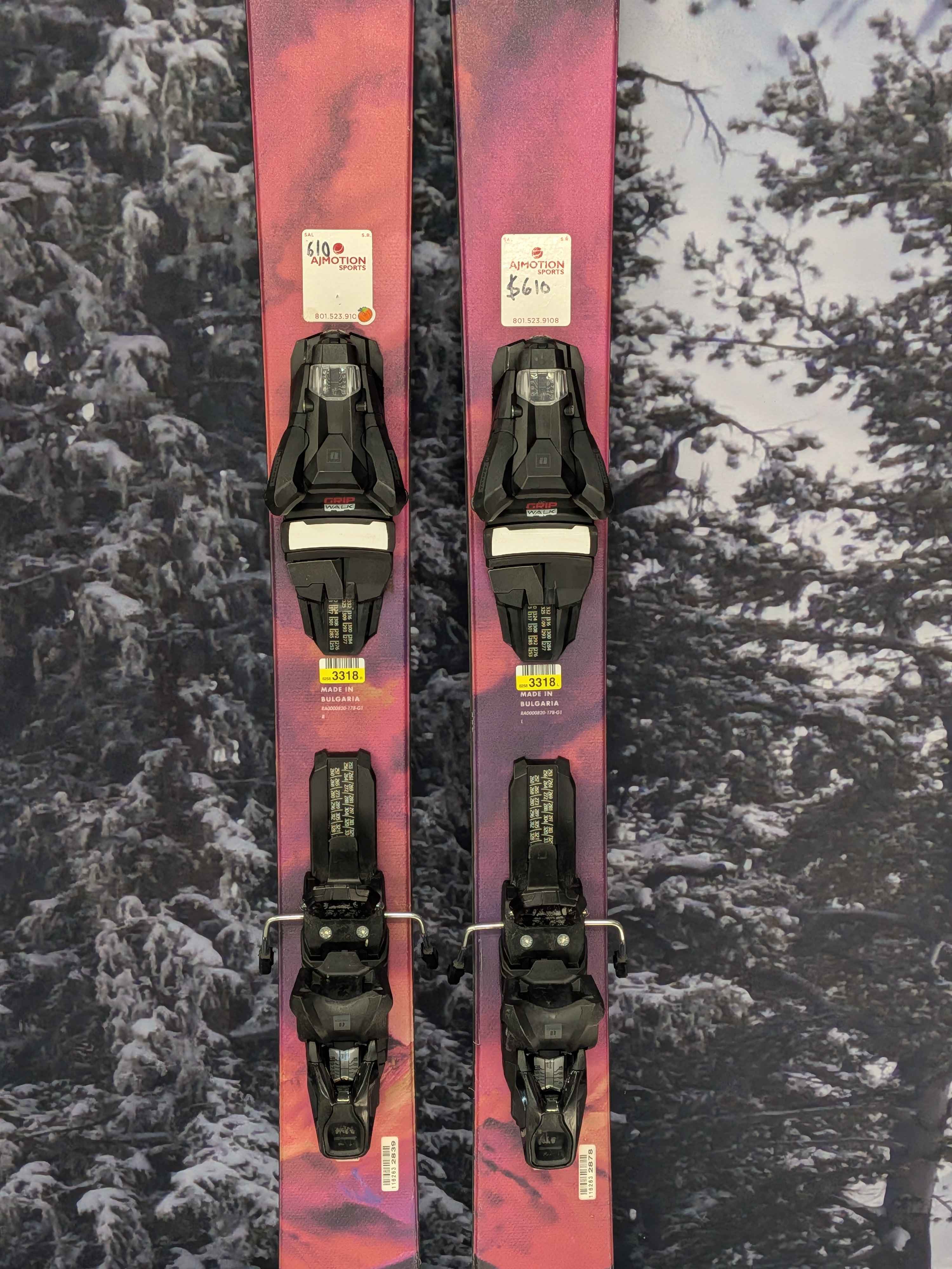 Armada ARV 94 178cm w/ Armada Strive 11 GW Demo Bindings Used 2026
