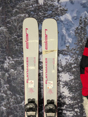 Used Elan Playmaker 101 -164 cm Skis w/ Tyrolla Attack 14 Demo Binding