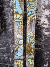 Used Atomic Bent Chetler 110 172 cm Skis w/ Atomic Strive 13 Demo Bindings