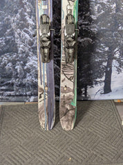 Used Atomic Bent Chetler 100 180 cm Skis w/ Atomic Strive 13 Demo Bindings