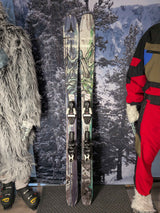 Used Atomic Bent Chetler 100 172 cm Skis w/ Atomic Strive 11 Demo Bindings