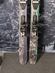 Used Atomic Bent Chetler 100 172 cm Skis w/ Atomic Strive 11 Demo Bindings