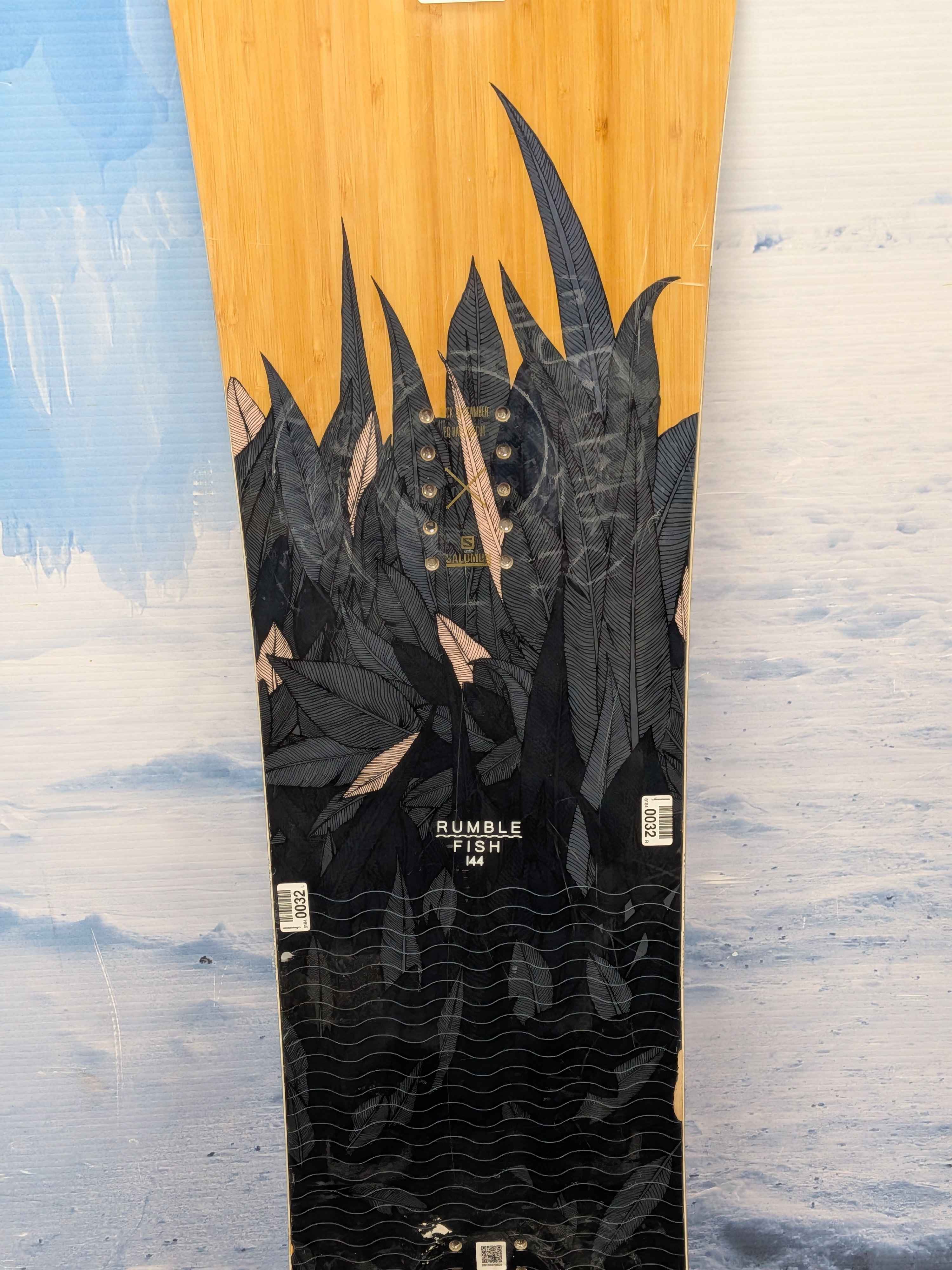 Salomon Rumblefish 144cm Snowboard - Heavily Used