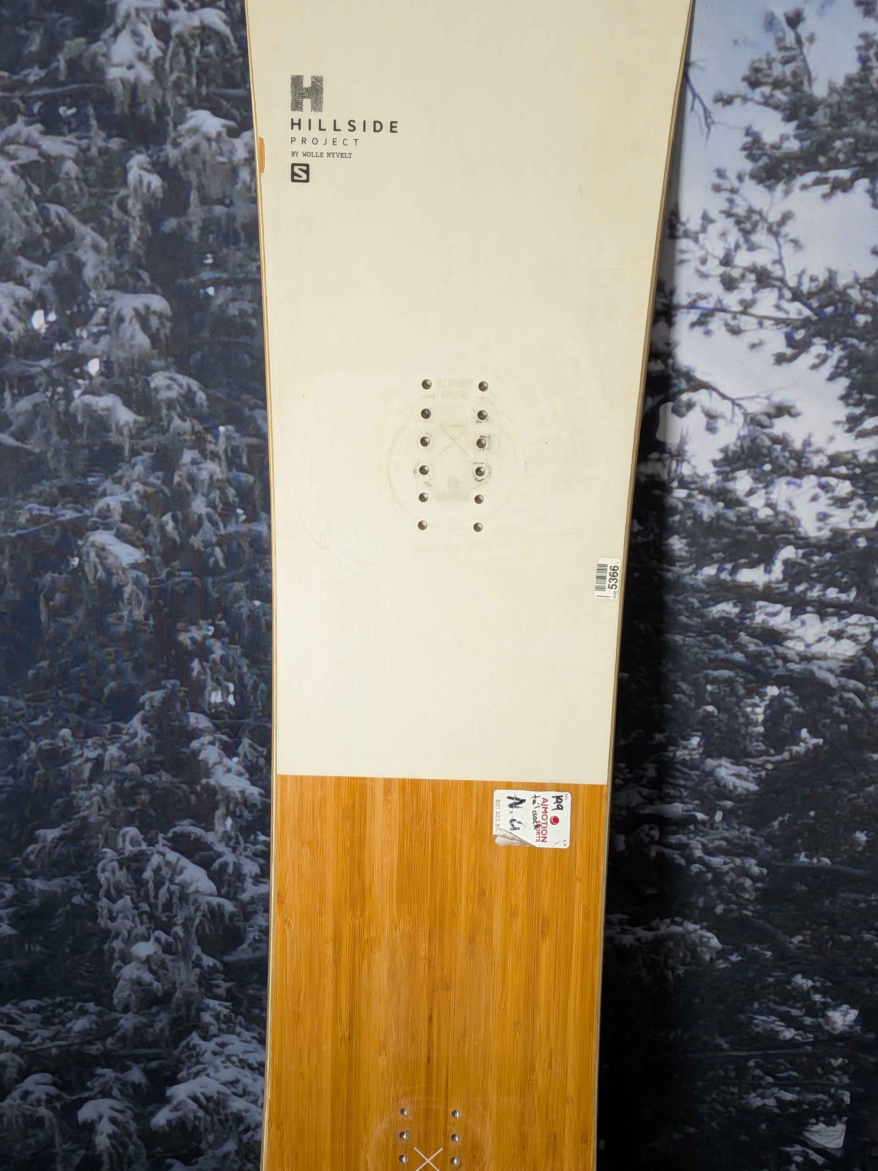 Heavily Used Salomon Sick Stick Snowboard - 157CM