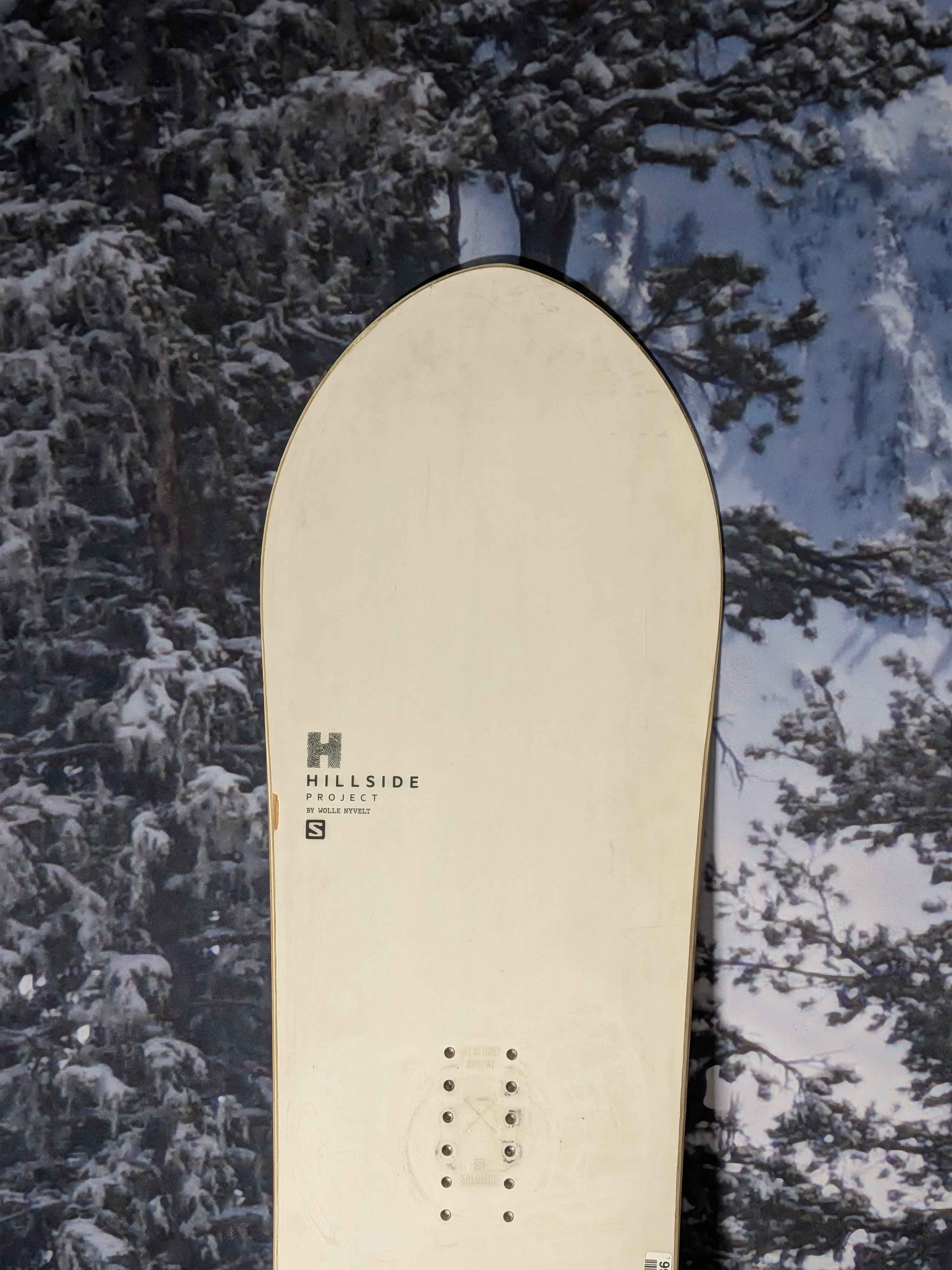 Heavily Used Salomon Sick Stick Snowboard - 157CM