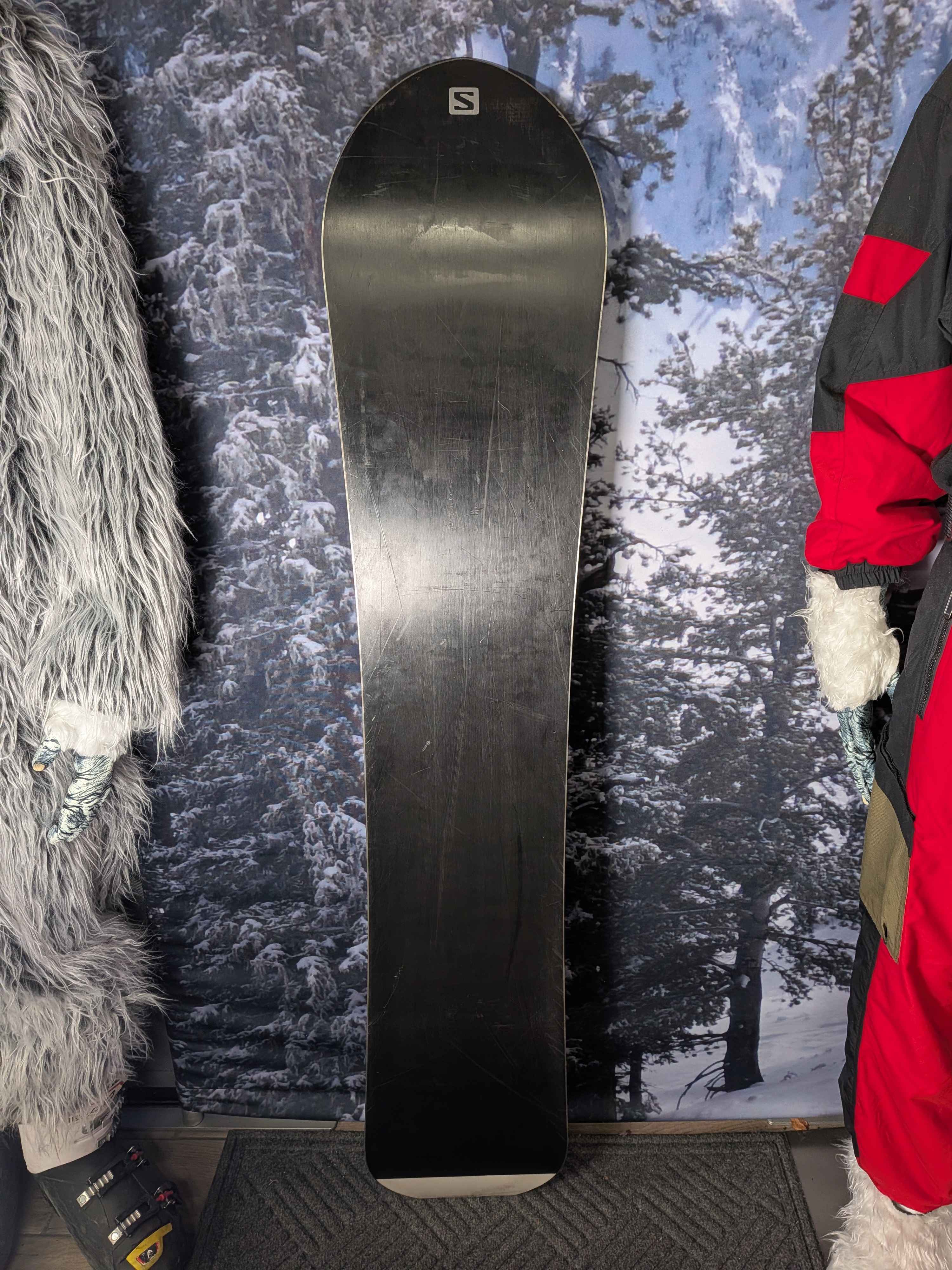 Heavily Used Salomon Sick Stick Snowboard - 157CM