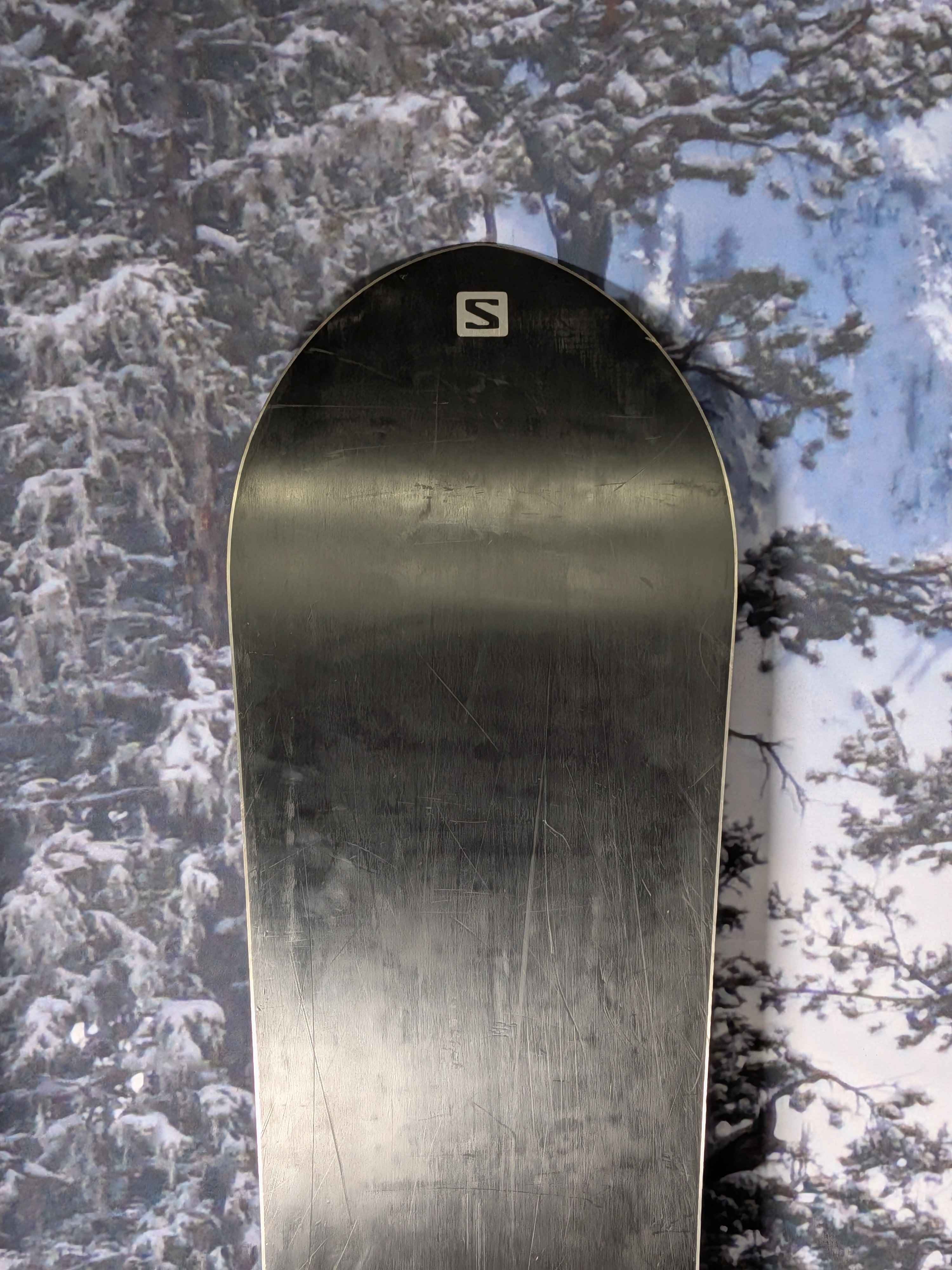 Heavily Used Salomon Sick Stick Snowboard - 157CM