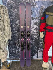 Used Elan Playmaker 111 Skis - 172cm w/ Tyrolia Attack LYT 13 Demo Bindings