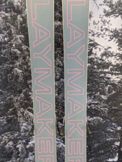 Used Elan Playmaker 111 Skis - 172cm w/ Tyrolia Attack LYT 13 Demo Bindings