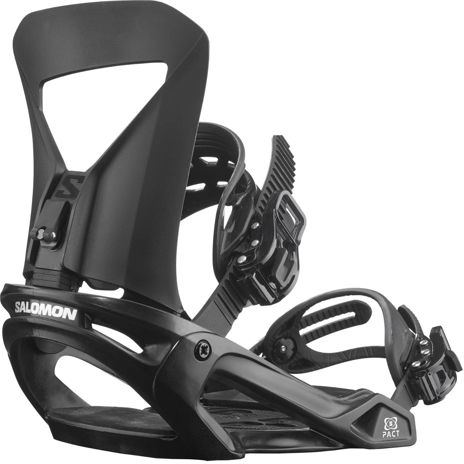 Salomon Pact Black Snowboard Binding - 2025