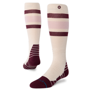 STANCE Womens Boyd Mid Wool Snow Sock - Oatmeal