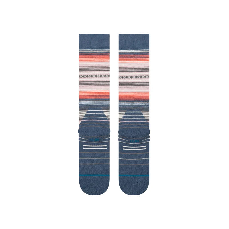 STANCE Womens Curren Mid Wool Snow Socks - Seablue