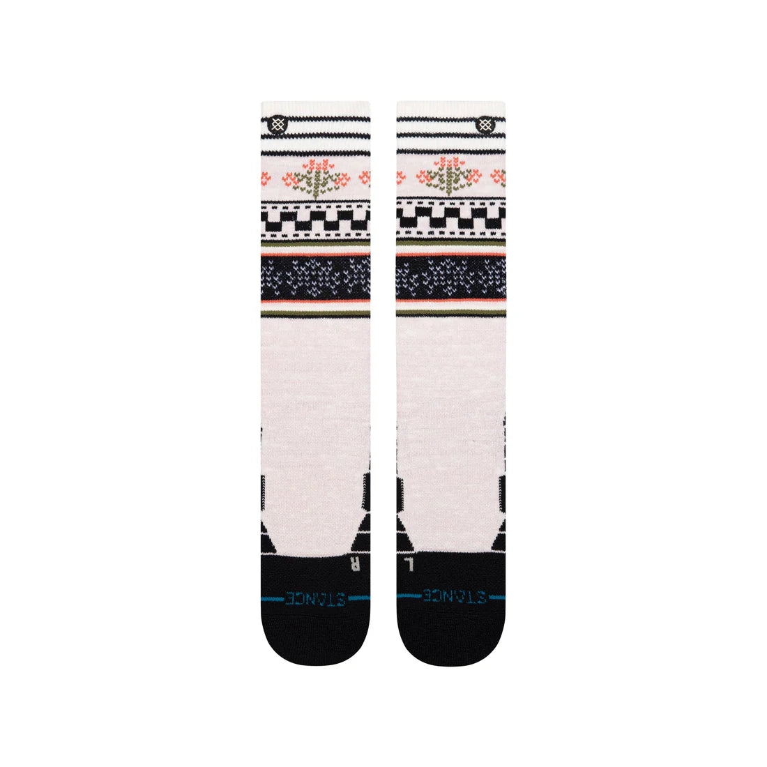STANCE Winter Bloom Mid Crew Sock - Lilac