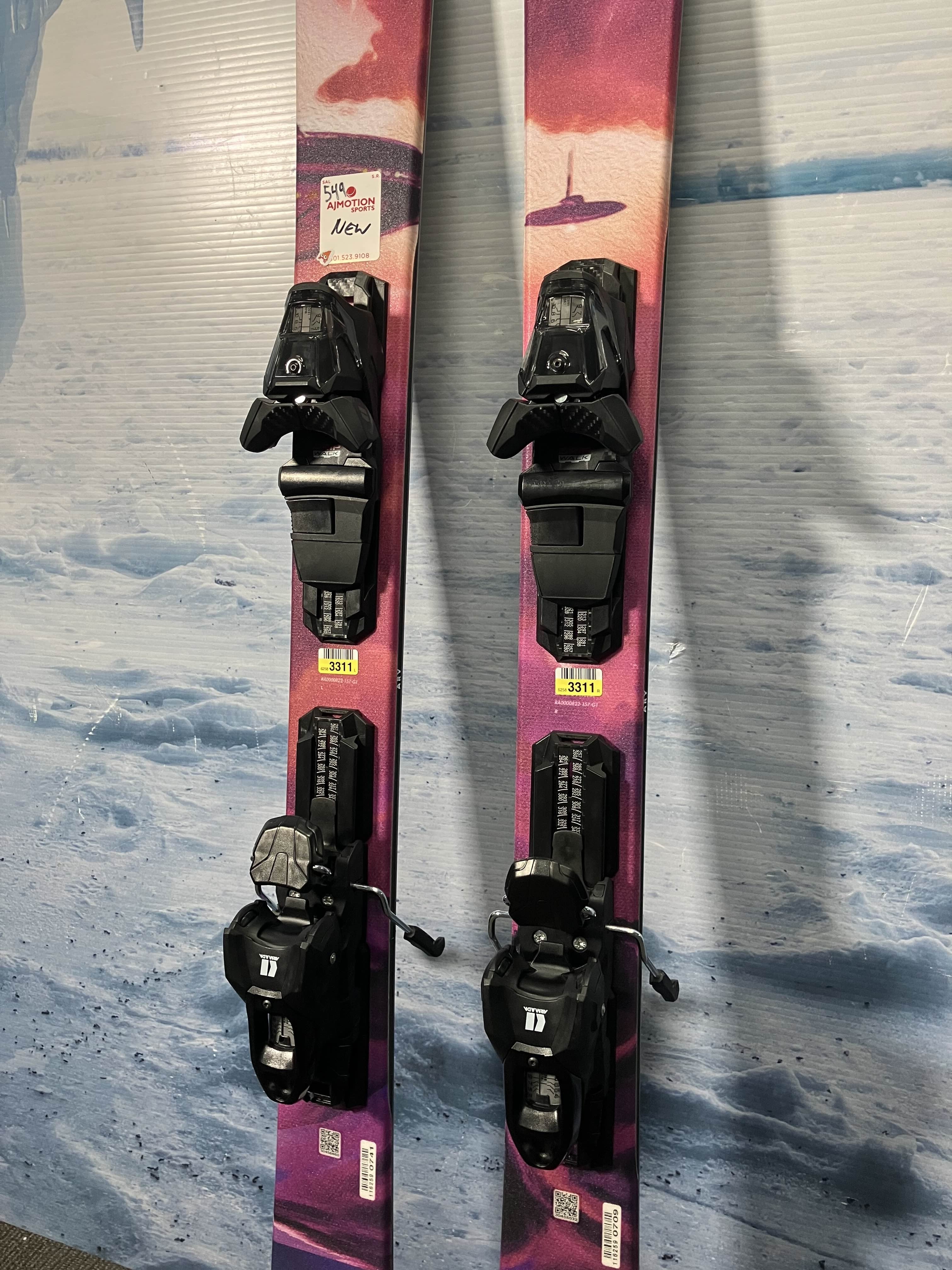 New 2026 Armada Arv 84  Ski w/ Armada M10 Demo Bindings - 150CM