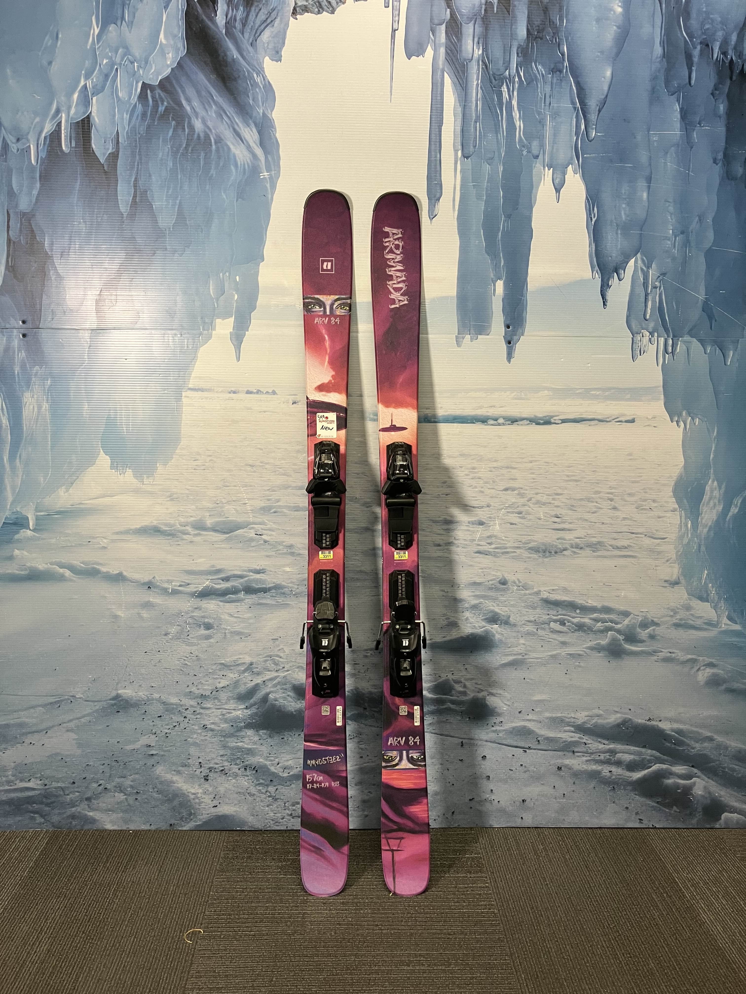 New 2026 Armada Arv 84  Ski w/ Armada M10 Demo Bindings - 150CM