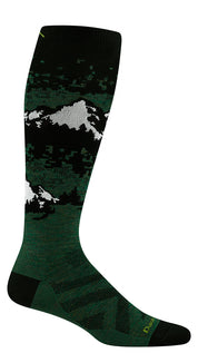 Darn Tough Cold Smoke OTC Lightweight Ski Socks - Moss