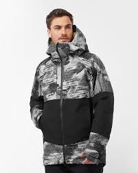 Salomon Transfer Puff Jacket AO/DeepBlack Large