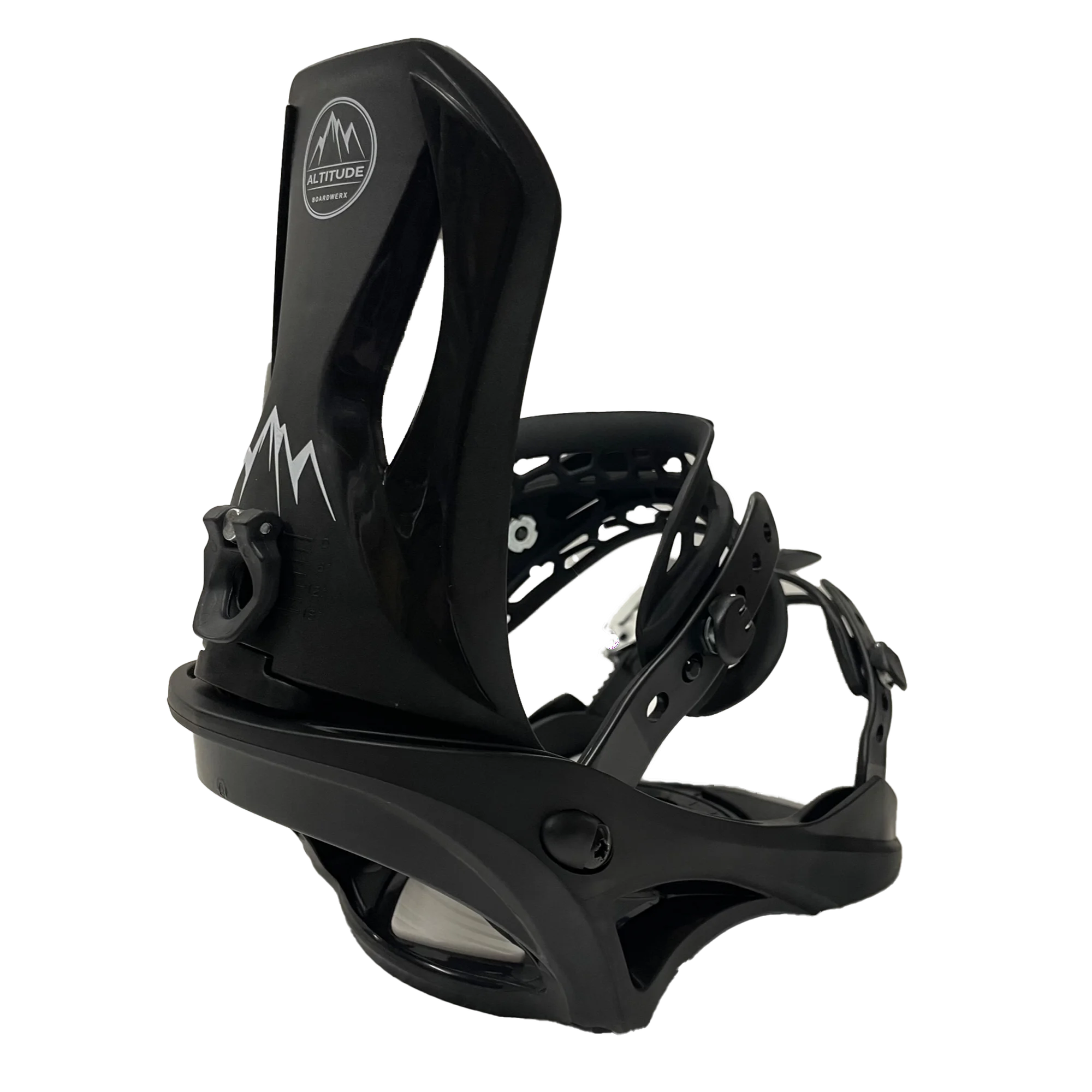 New Altitude Boardwerx Rider Series L/XL Snowboard Bindings