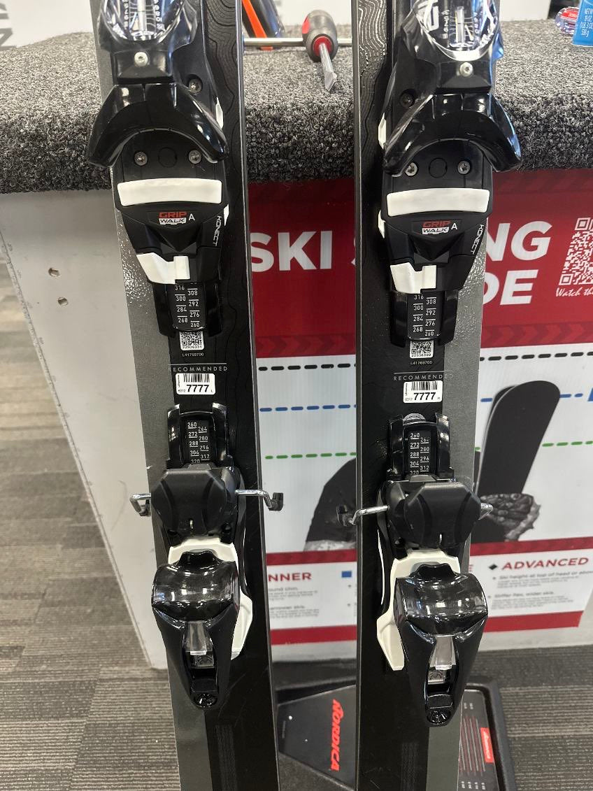 Used 2023 Salomon Stance 96 Skis - 182cm w/ Look NX12 Demo Binding