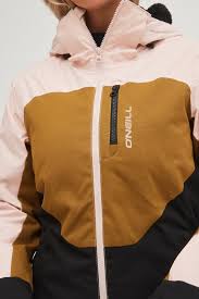 O'Neill Womens Diamond Jacket - Peach Whip