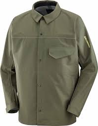 Salomon Broadworks 3L Jacket - Olive Night