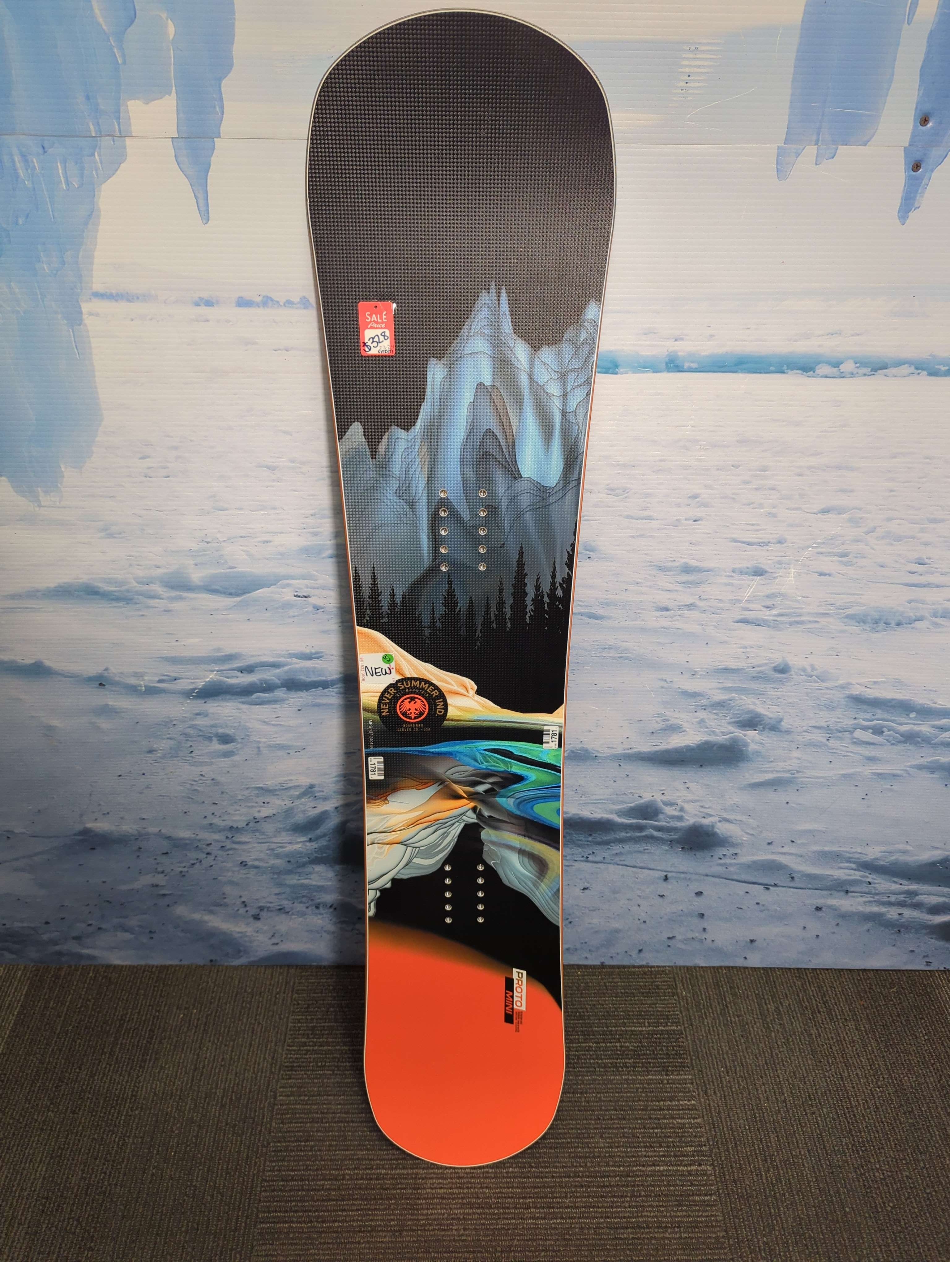 New Never Summer Proto Mini GROM 2024 Jr. Snowboard - 137CM