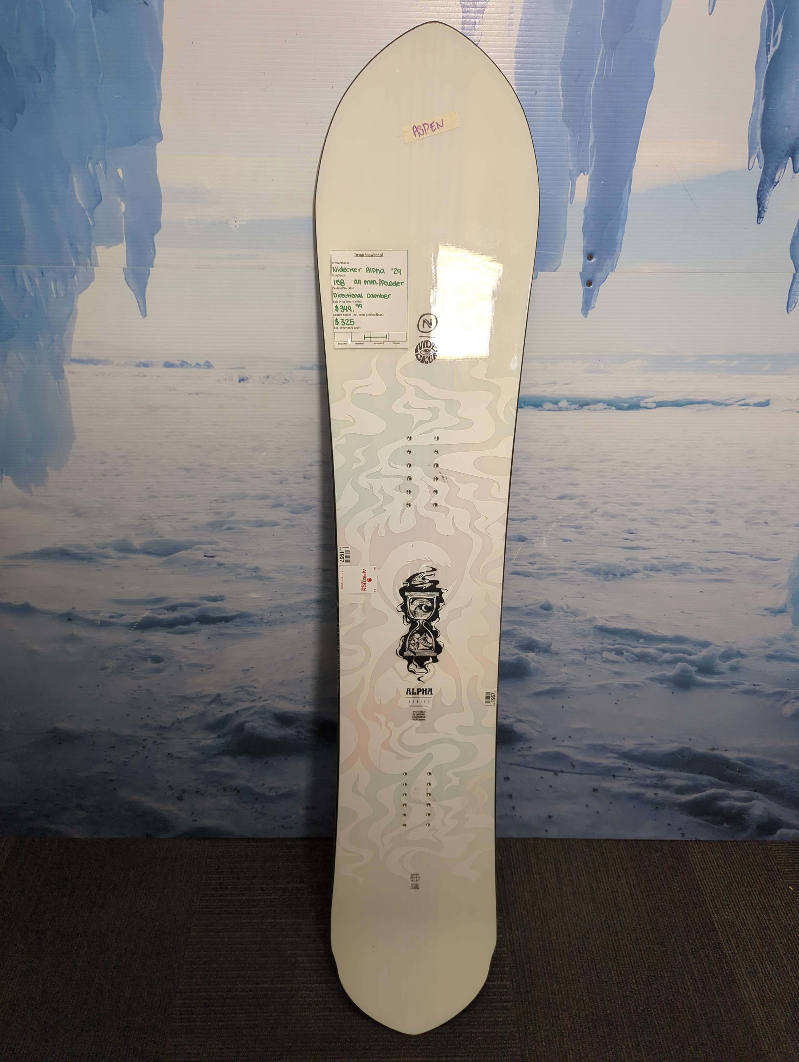 Used Nidecker Alpha 2024 158CM