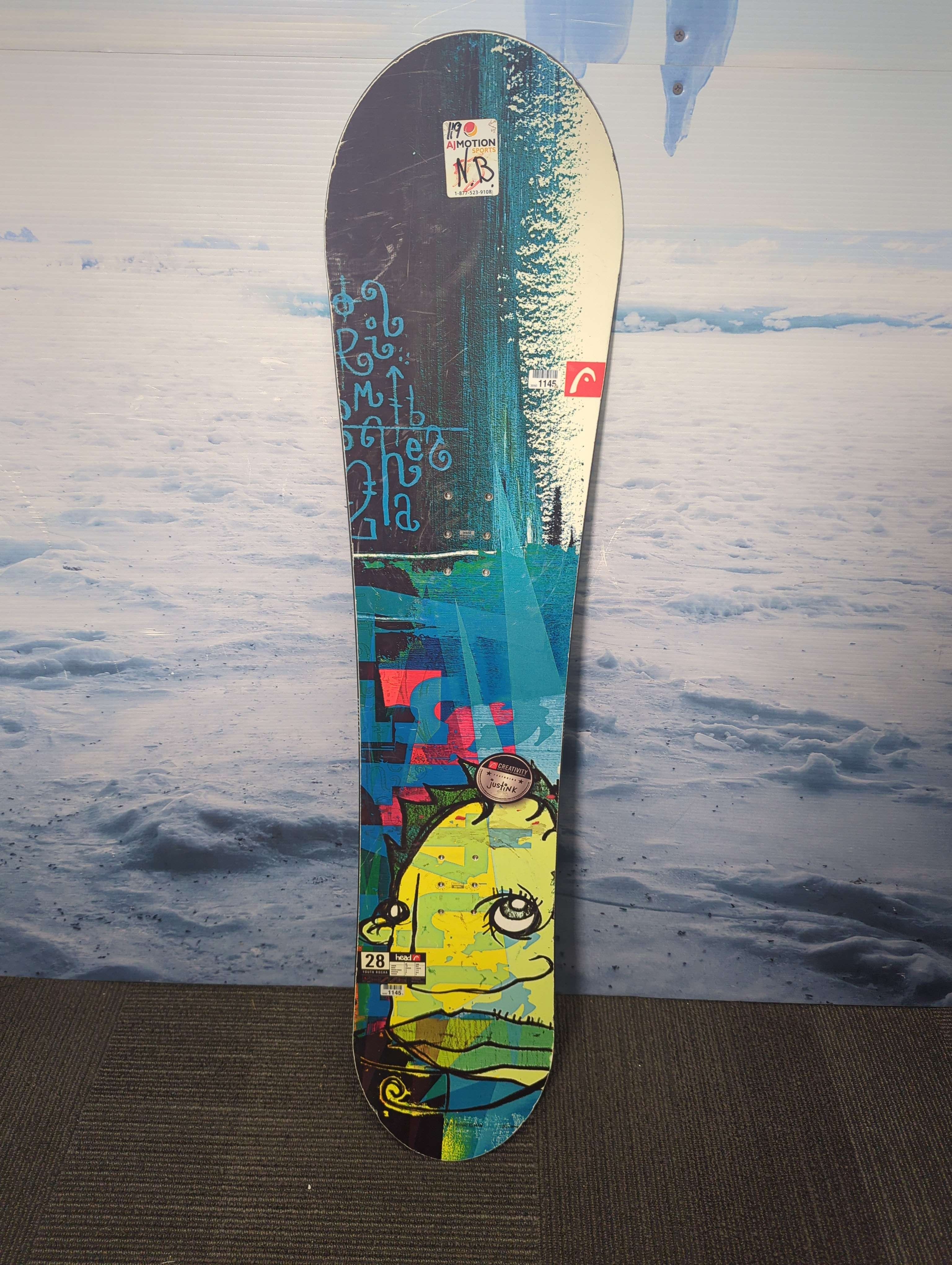 Used Head Youth Rocka Snowboard - 128 CM