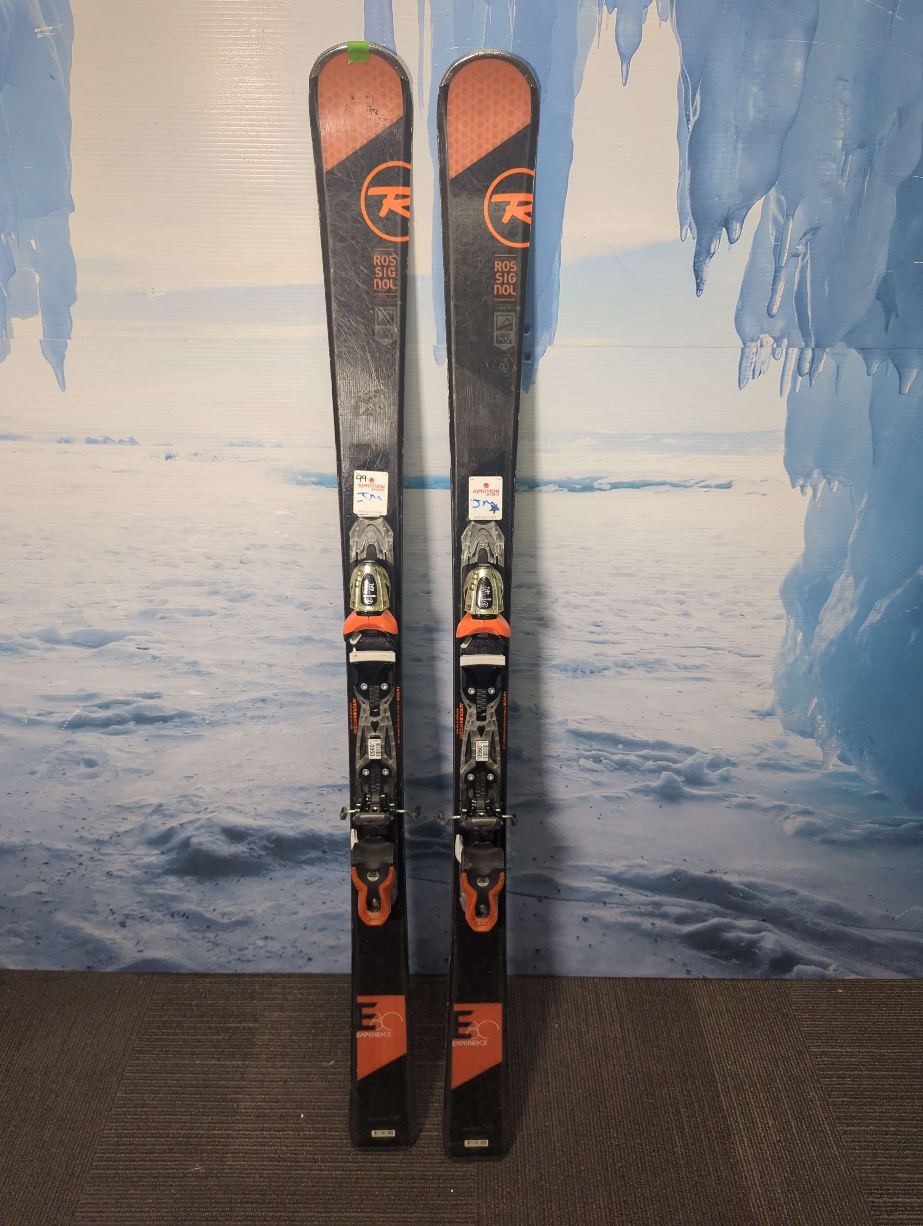 Used Rossignol Experience 80 Skis w/ Rossignol Demo Bindings - 160 CM