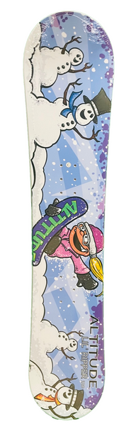 New Altitude Lil' Ripper Jr Snowboard w/ Salomon the Future Adjustable Bindings - 130 CM