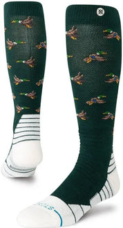 STANCE Huntin Mid Poly Snow Socks - Pine