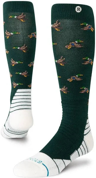 STANCE Huntin Mid Poly Snow Socks - Pine