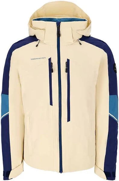 Obermeyer Mens Fall Line Jacket - Bone