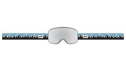 UV400 Protection Blocks  UVA and UVB rays to protect your eyes. Triple Layer Foam Three layers of foam with fleece for pillow soft comfort. Anti-Fog Permanent anti-fog coating. Silicone Backed Strap Silicone backed Extra-Wide 45mm Strap keeps these goggles from sliding off your helmet. Helmet Compatible Designed with helmets in mind, these goggles will fit great and have plenty of strap length to avoid an over-snug fit. VLT Rating smoke w/ mirror chrome lens 16%