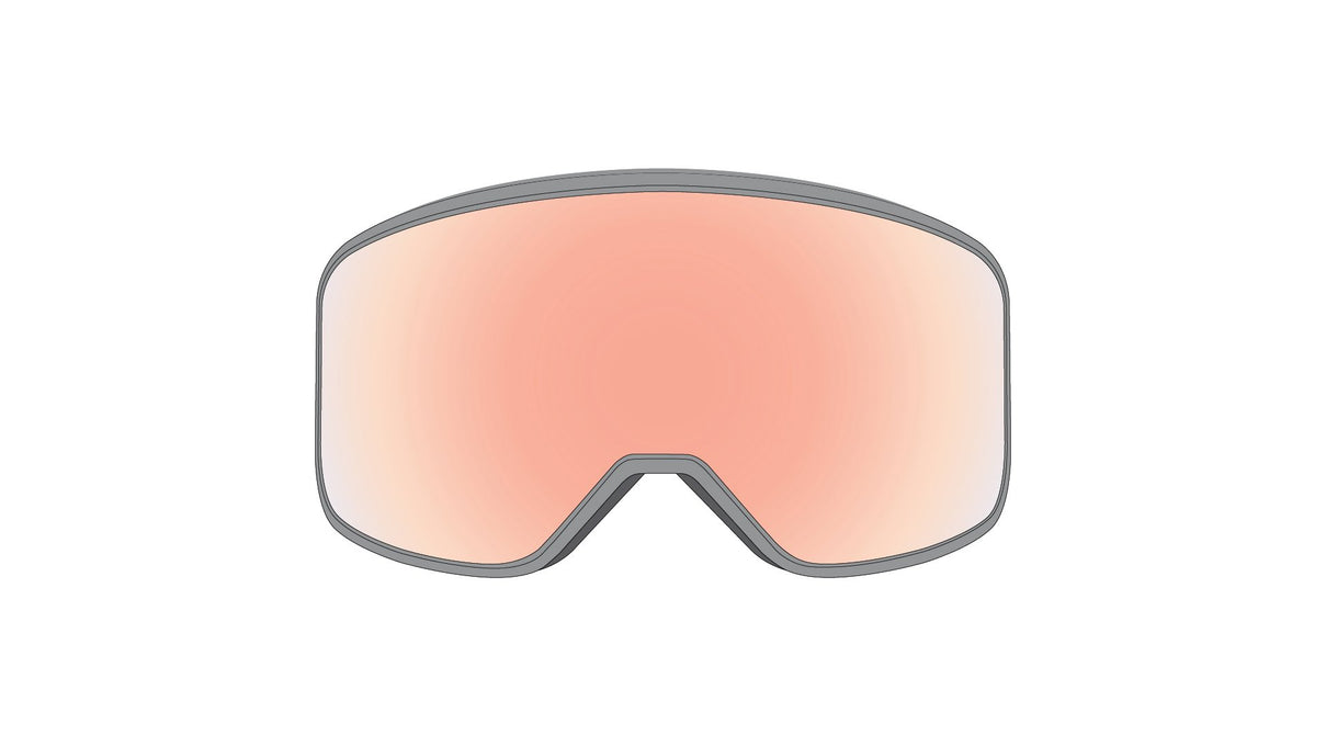 UV400 Protection Blocks  UVA and UVB rays to protect your eyes. Triple Layer Foam Three layers of foam with fleece for pillow soft comfort. Anti-Fog Permanent anti-fog coating. Silicone Backed Strap Silicone backed Extra-Wide 45mm Strap keeps these goggles from sliding off your helmet. Helmet Compatible Designed with helmets in mind, these goggles will fit great and have plenty of strap length to avoid an over-snug fit. VLT Rating Detector Lens 49.3%
