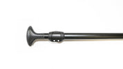 Lightweight Aluminum Shaft Durable PP+Fiber Blades (a blend of polypropylene and fiberglass) Double Paddle Adjusts between 112"  to 156" to fit paddlers 5'2 to 6'3 Double Paddle Weighs 3 lbs. 12 oz. Single Paddle adjusts from 75" to over 90" in length! Single Paddle Weighs 2 lbs. 9 oz. Make paddling upstream or into wind easy.