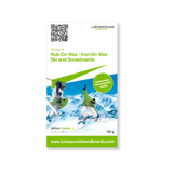 Wintersteiger Warm Temp Rub-On Wax / Iron-On Wax for Skis and Snowboards