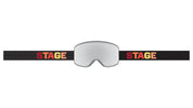 UV400 Protection Blocks  UVA and UVB rays to protect your eyes. Triple Layer Foam Three layers of foam with fleece for pillow soft comfort. Anti-Fog Permanent anti-fog coating. Silicone Backed Strap Silicone backed Extra-Wide 45mm Strap keeps these goggles from sliding off your helmet. Helmet Compatible Designed with helmets in mind, these goggles will fit great and have plenty of strap length to avoid an over-snug fit. VLT Rating smoke w/ mirror chrome lens 16%