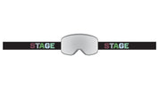 UV400 Protection Blocks  UVA and UVB rays to protect your eyes. Triple Layer Foam Three layers of foam with fleece for pillow soft comfort. Anti-Fog Permanent anti-fog coating. Silicone Backed Strap Silicone backed Extra-Wide 45mm Strap keeps these goggles from sliding off your helmet. Helmet Compatible Designed with helmets in mind, these goggles will fit great and have plenty of strap length to avoid an over-snug fit. VLT Rating smoke w/ mirror chrome lens 16%