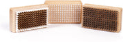 A perfect ski wax begins and ends with a STAGE Tuning Brush. This 3-piece kit includes the STAGE Brass Brush an invaluable tool for ski base preparation and waxing, the STAGE Nylon Brush a versatile tool that removes excess wax and begins polishing, and the STAGE Horse Hair Brush the final step in waxing your skis and snowboards.