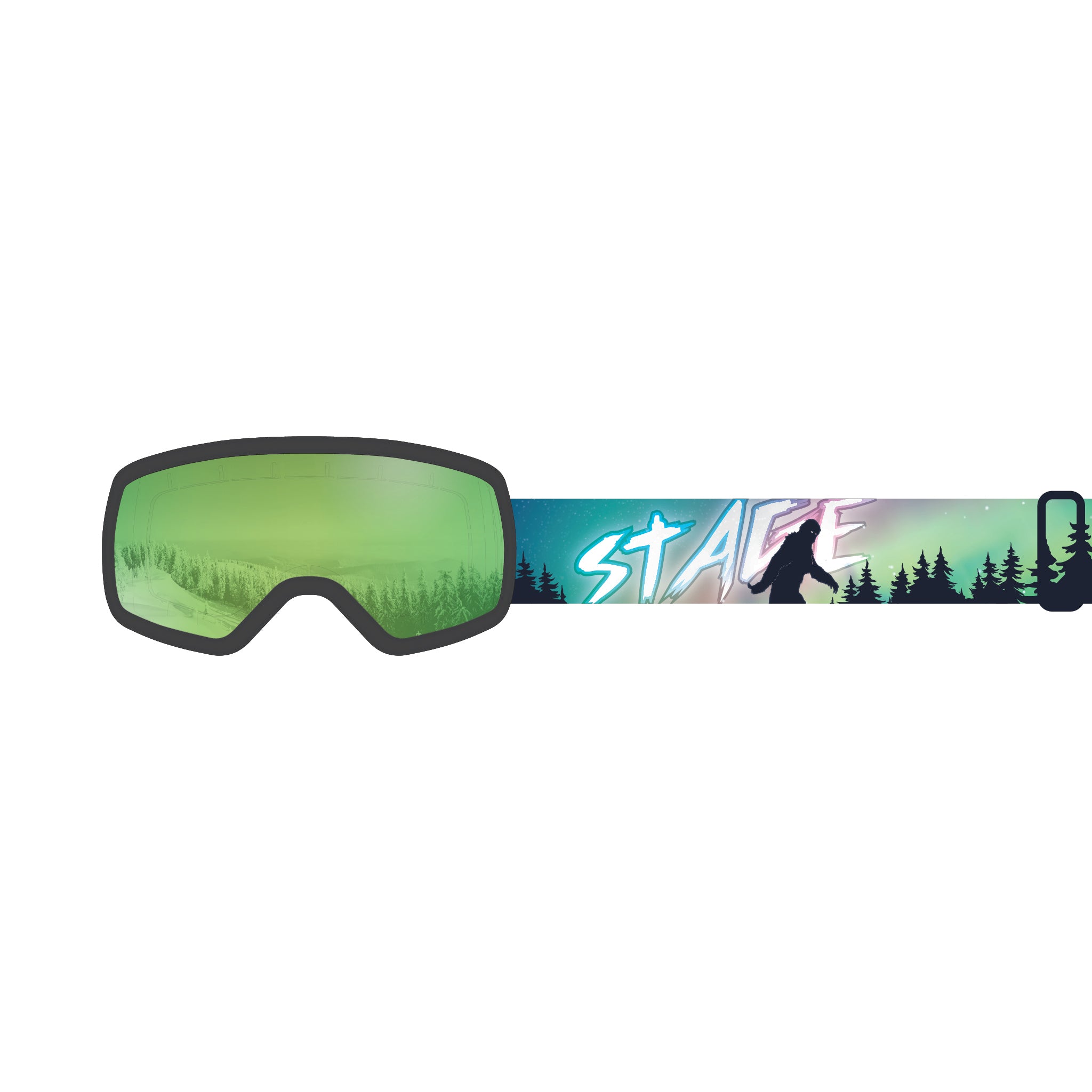 STAGE 8Track Teens Ski Goggle - Youth Ski & Snowboard Goggle (Ages 9-13)