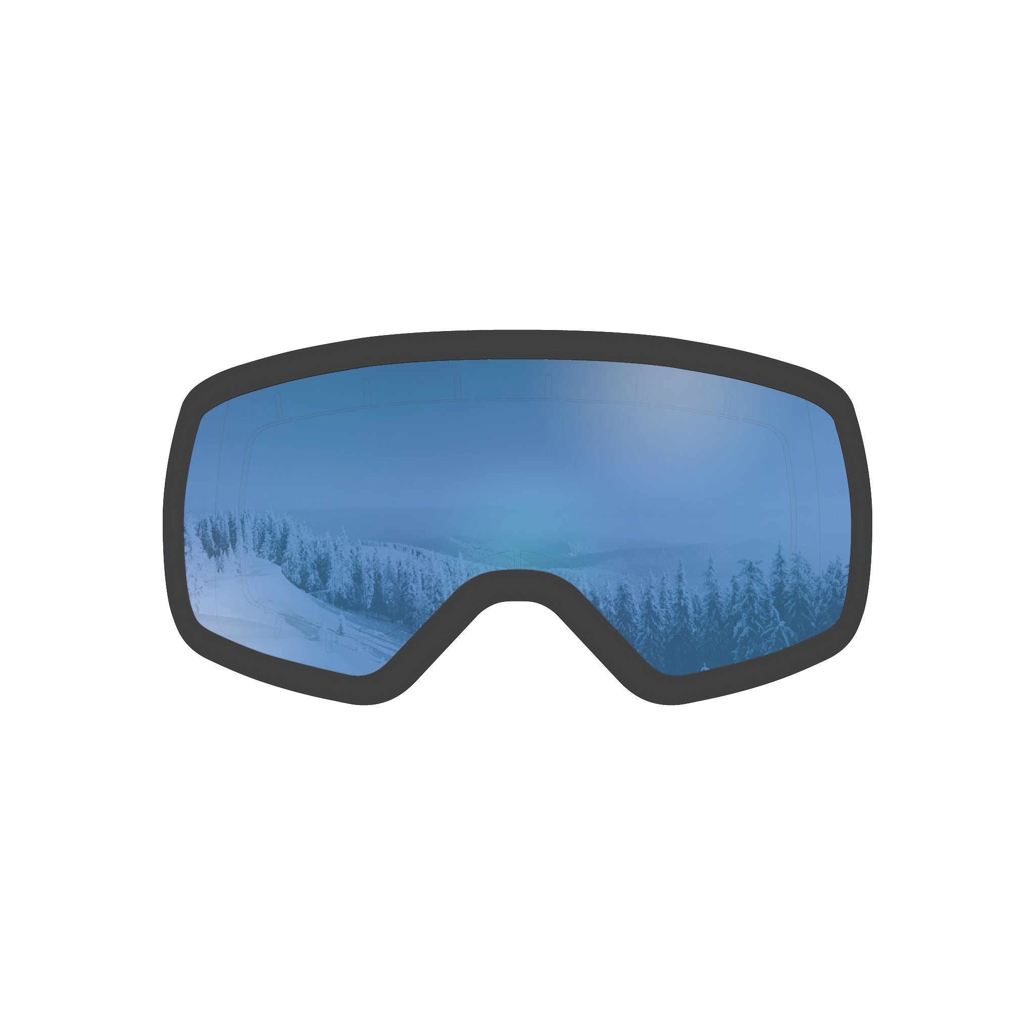 STAGE 8Track Teens Ski Goggle - Youth Ski & Snowboard Goggle (Ages 9-13)