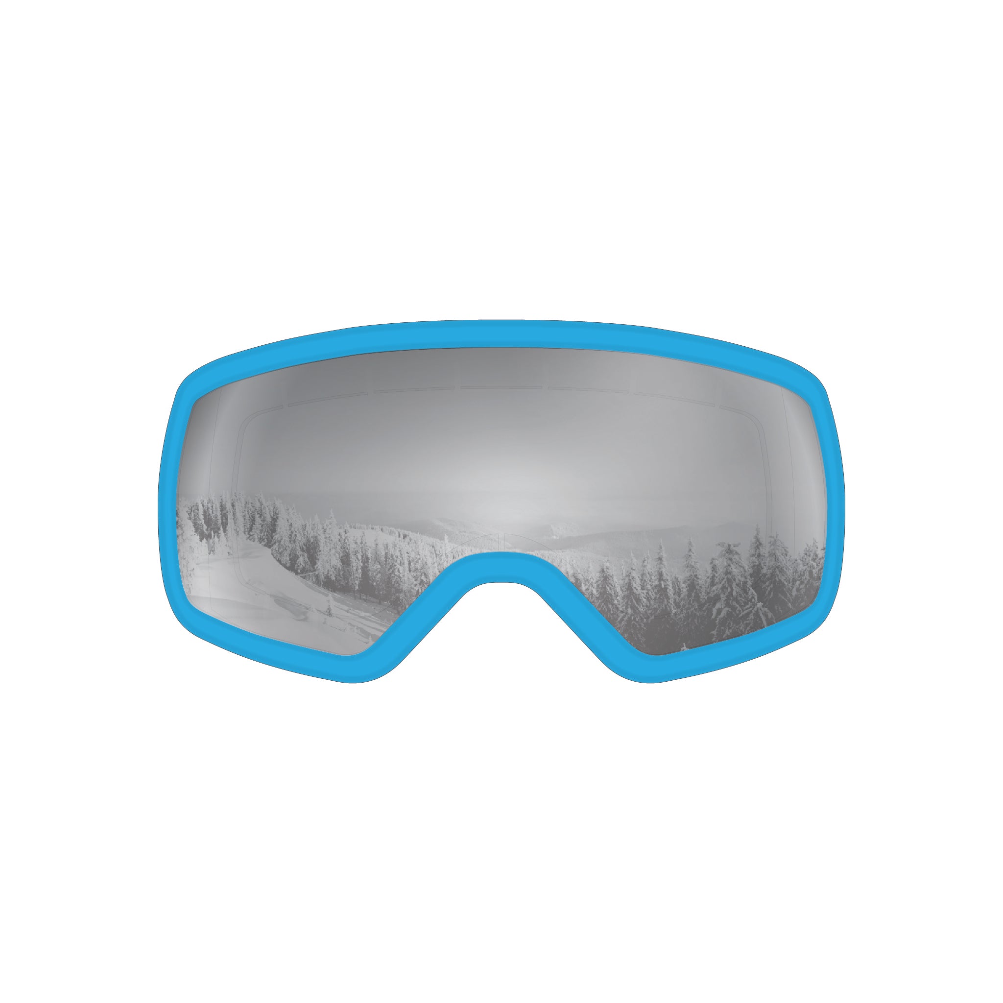 STAGE 8Track Teens Ski Goggle - Youth Ski & Snowboard Goggle (Ages 9-13)