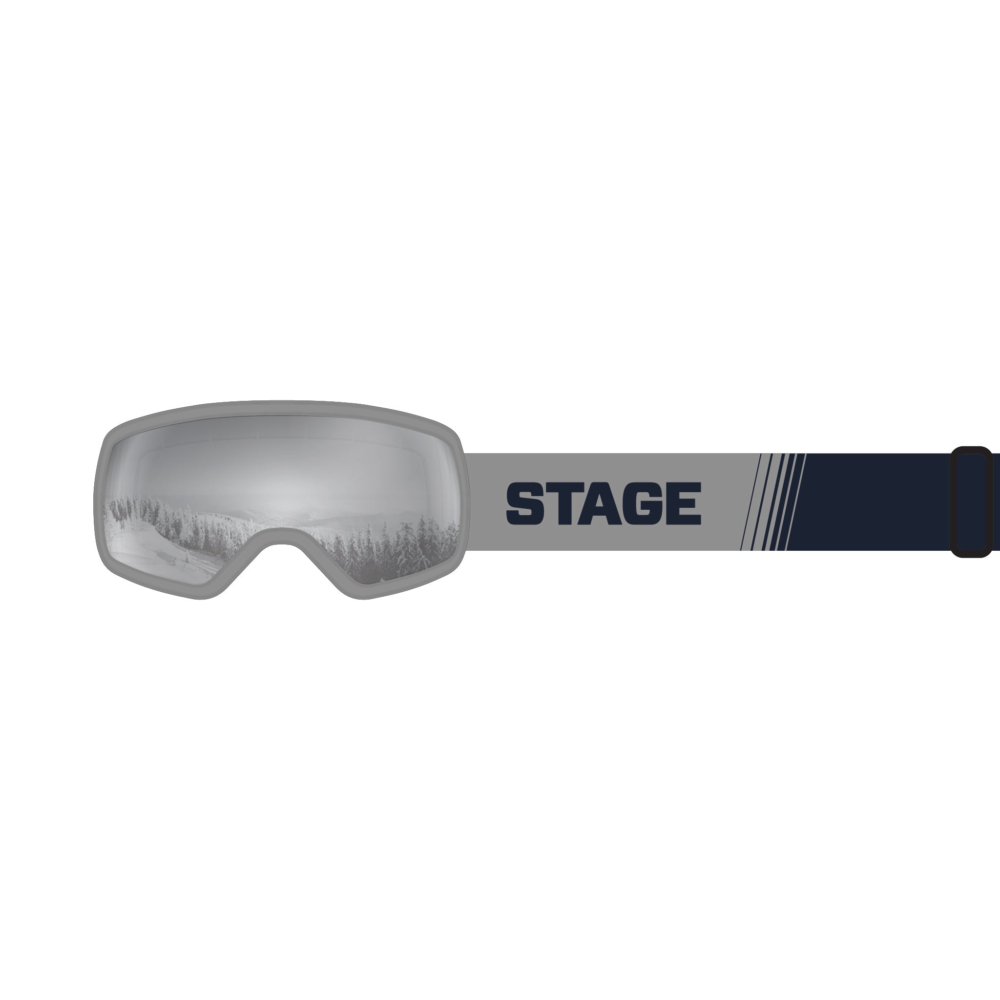 STAGE 8Track Teens Ski Goggle - Youth Ski & Snowboard Goggle (Ages 9-13)
