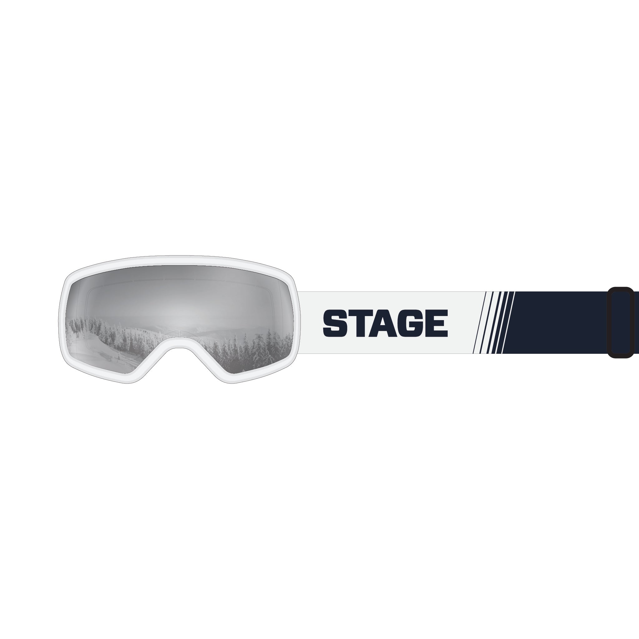 STAGE 8Track Teens Ski Goggle - Youth Ski & Snowboard Goggle (Ages 9-13)