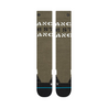 STANCE Barracks Army Snow Socks - Green ski socks for skiing and snowboarding.