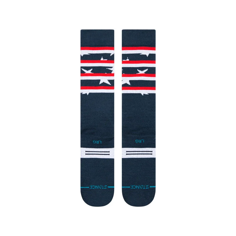STANCE Land of the Free - Navy - Snow Socks