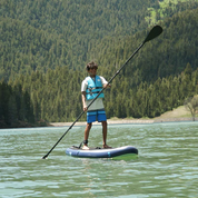 STAGE 2SIDE Double-Sided Paddleboard Paddle - Aluminum w/ PP+F Blades - SUP Paddle